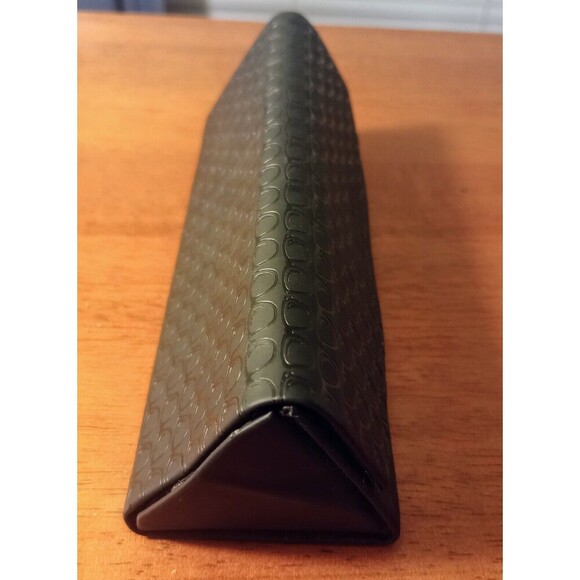 Ted Baker London Eyeglass Case Black Standard Size w/ Citrus Cleaning Cloth - Picture 6 of 6